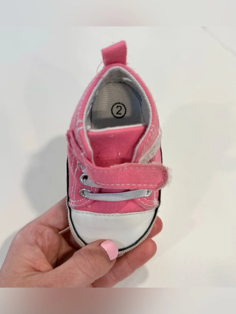 Amazon • Canvas High-Top Baby Shoes